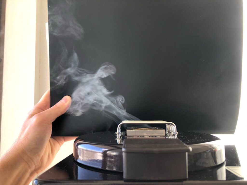 煙の画像