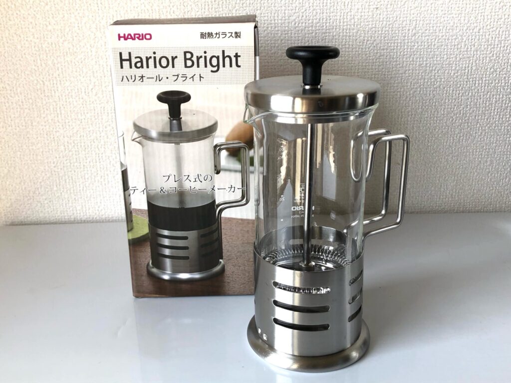 公式ショップ ティー フレンチ ハリオ ブライト HARIO THJ-4SV 4杯用 コーヒー プレス ハリオール コーヒー・お茶用品